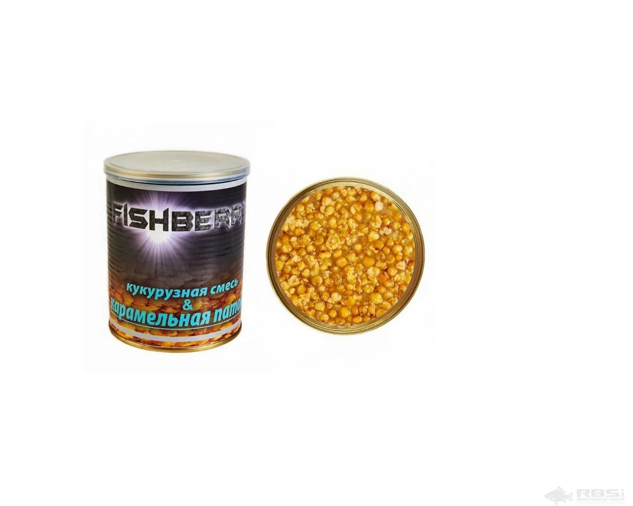 зерновая смесь /FISHBERRY/ Кукуруза в карамельной патоке 900мл FB-00002