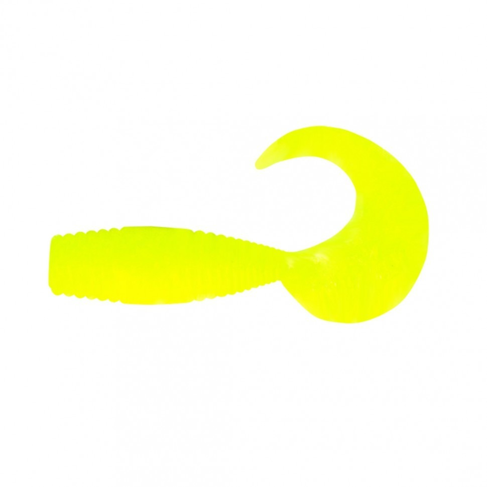 Твистер YAMAN PRO Spiral, р.2.5 inch, цвет #02 - Chartreuse (уп.10 шт)