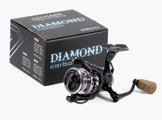 Катушка безынерционная Namazu Pro Diamond Carbon DC2500 , 8+1 подш., метал. шпуля/20/