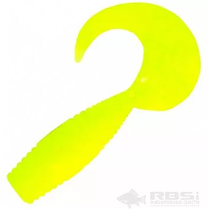 Твистер YAMAN PRO Spry Tail, р.2 inch, цвет #02 - Chartreuse (уп. 10 шт.)