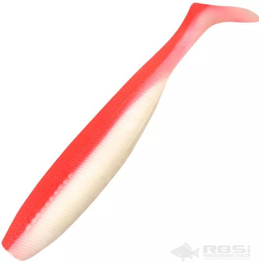 Виброхвост YAMAN PRO Sharky Shad, р.3,75 inch, цвет #27 - Red White (уп 5 шт.)