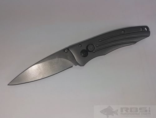 Нож BG складной, средний, 160мм, длина клинка 70мм, метал. рукоять, (Х26)