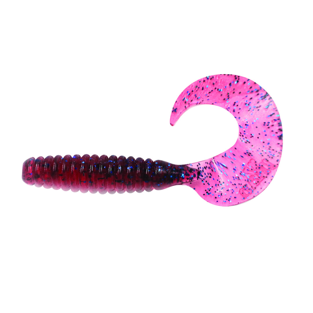 Твистер YAMAN PRO Spiral, р.2.5 inch, цвет #04 - Grape (уп.10 шт)