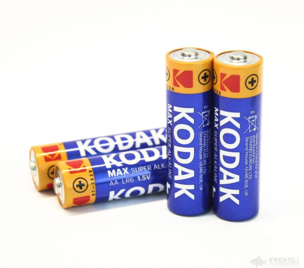 Батарейка Kodak MAX LR06 Alkaline отрывной блистер 10шт/10/100/1000