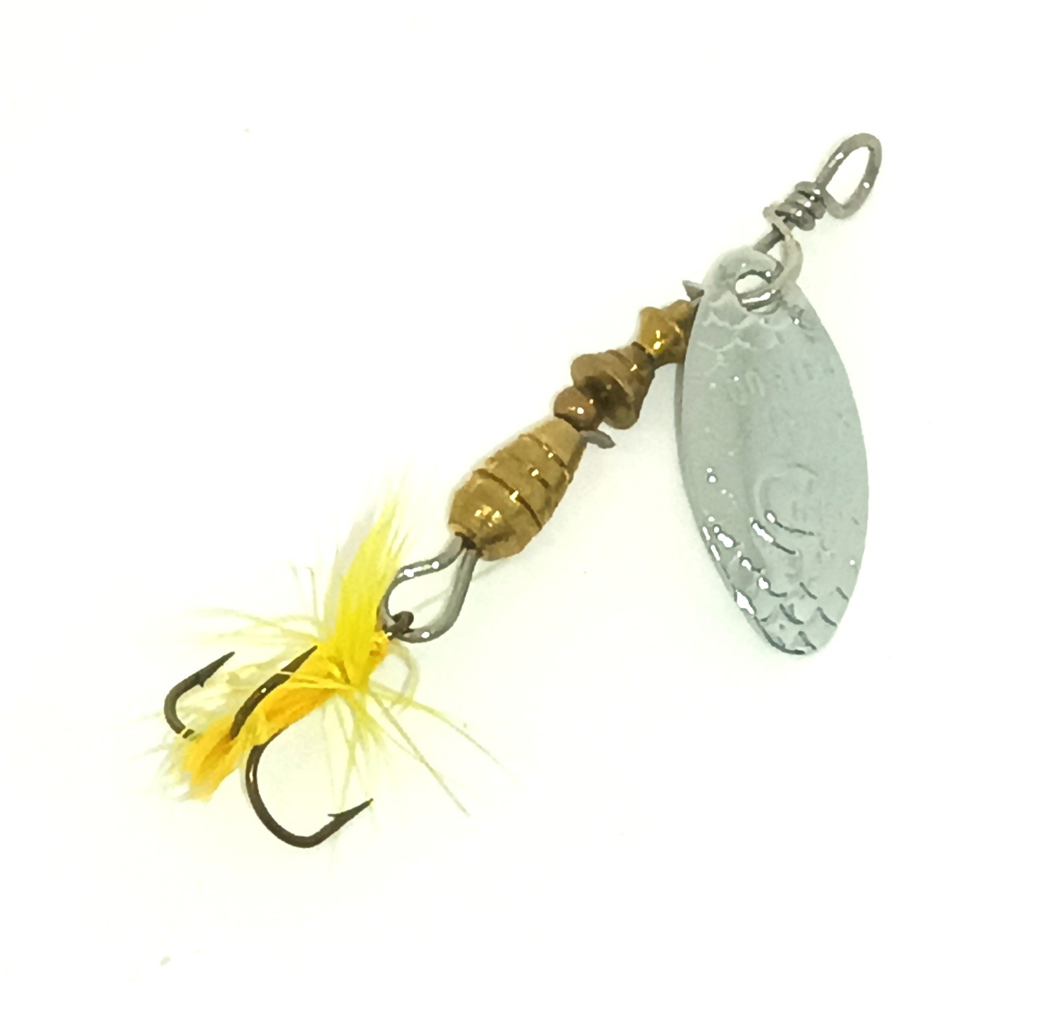 Блесна PHOENIX вращающаяся, 5,0гр, крючок Kumho (Корея), цвет серебро (DH43-4)