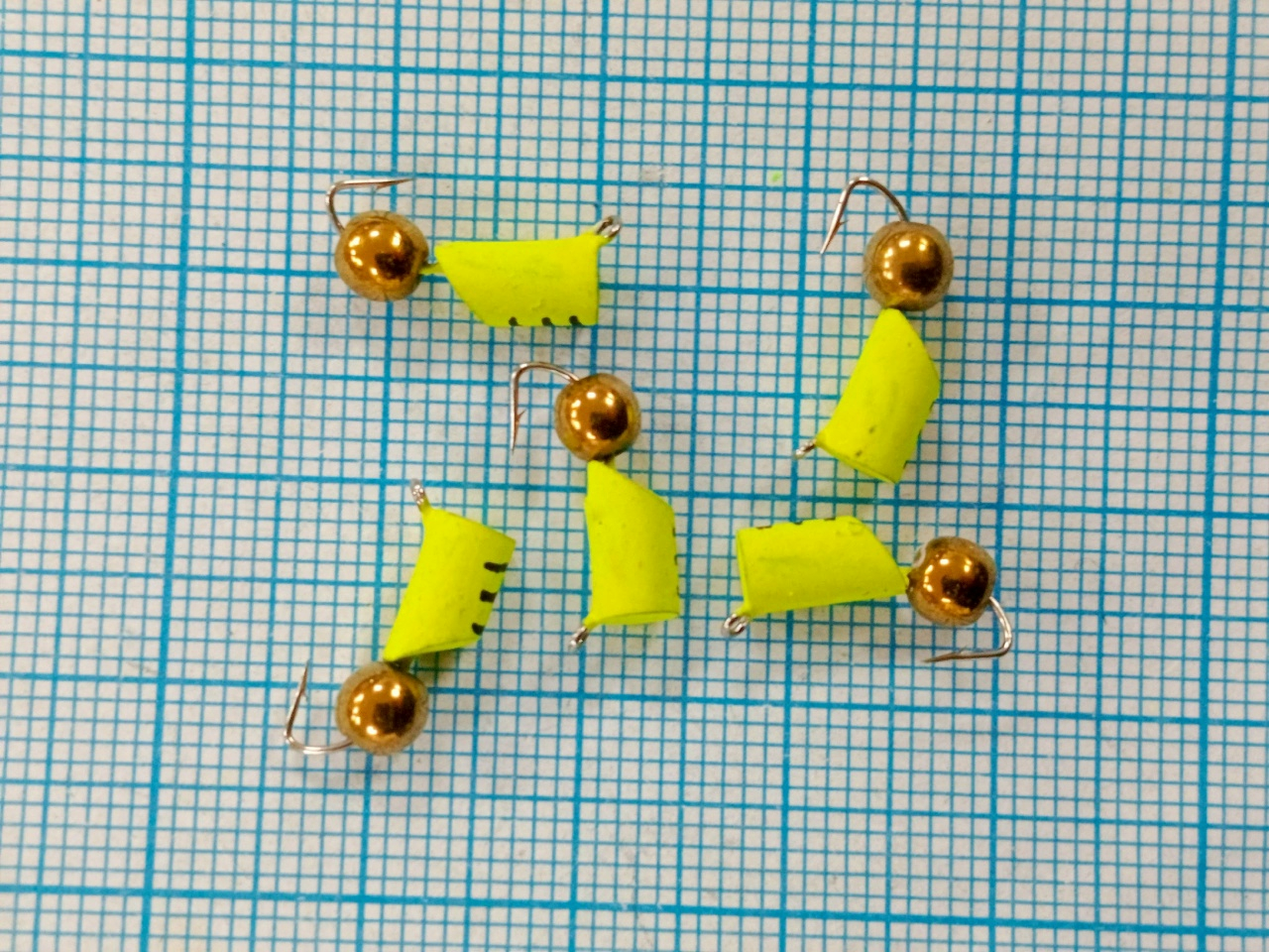 Столбик с латунным шариком 1,0 гр. (лимонный); Ø3 (по 15) Ирбитка