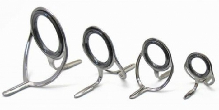 Кольца ИРБИТКА универсальные №1 30мм, на двух лапках, нерж.ст.