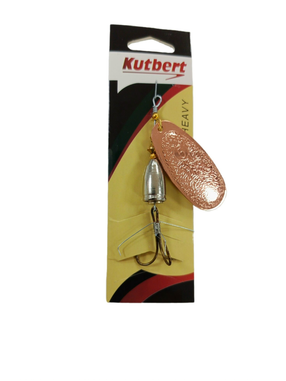 Блесна KUTBERT, вращающаяся, 5010-4#, 12,0г, незацепляйка, цветC03G (5 шт/уп)