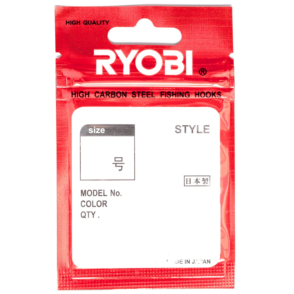 Крючки RYOBI ассортимент