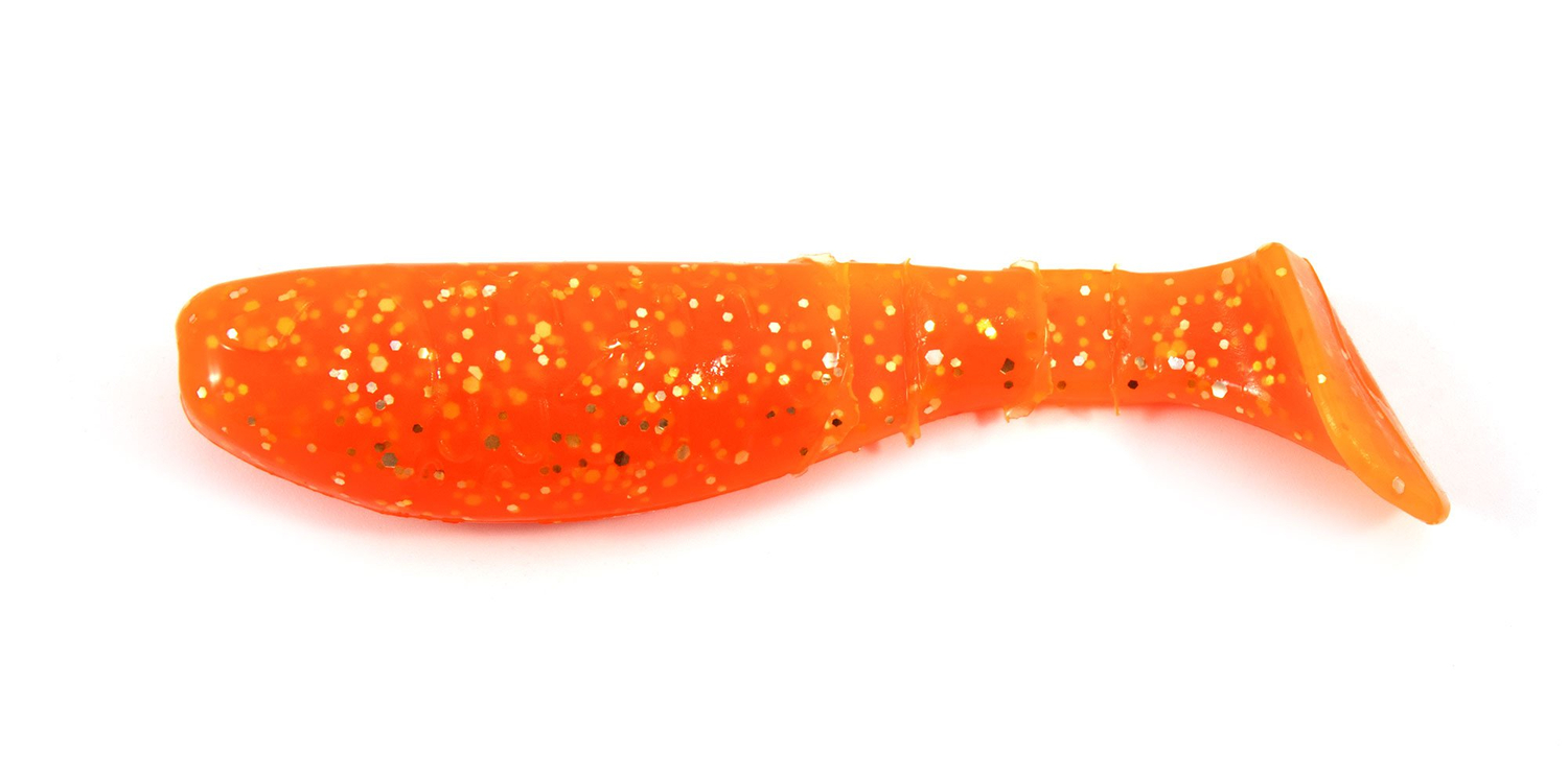 Виброхвост YAMAN PRO Boost Up, р.3 inch, цвет #03 - Carrot gold flake (уп. 5 шт.)