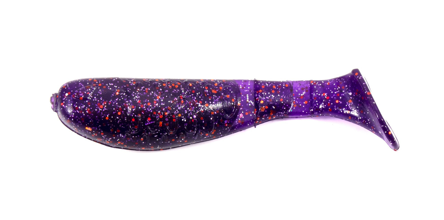 Виброхвост YAMAN PRO Boost Up, р.4 inch, цвет #08 - Violet (уп. 4 шт.)