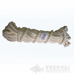 Веревка х/б RUNIS, плетёная, 10 м, (6 мм)/300/800/