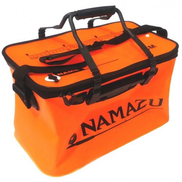 Сумка-кан Namazu складная с 2 ручками, размер 40*24*24, материал ПВХ, цвет оранж./20/