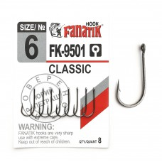Крючки FANATIK FK-9501 CLASSIK №6 (8)